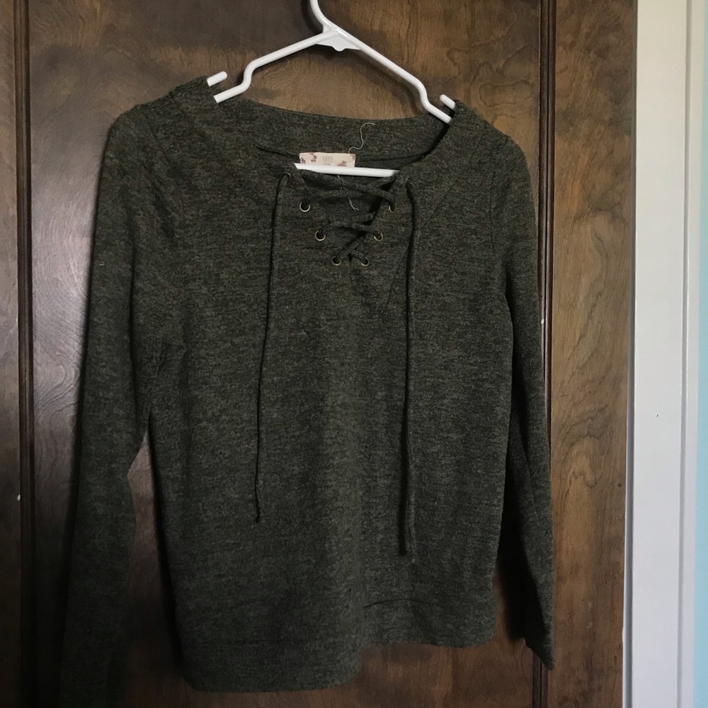 Green Long Sleeve Shirt